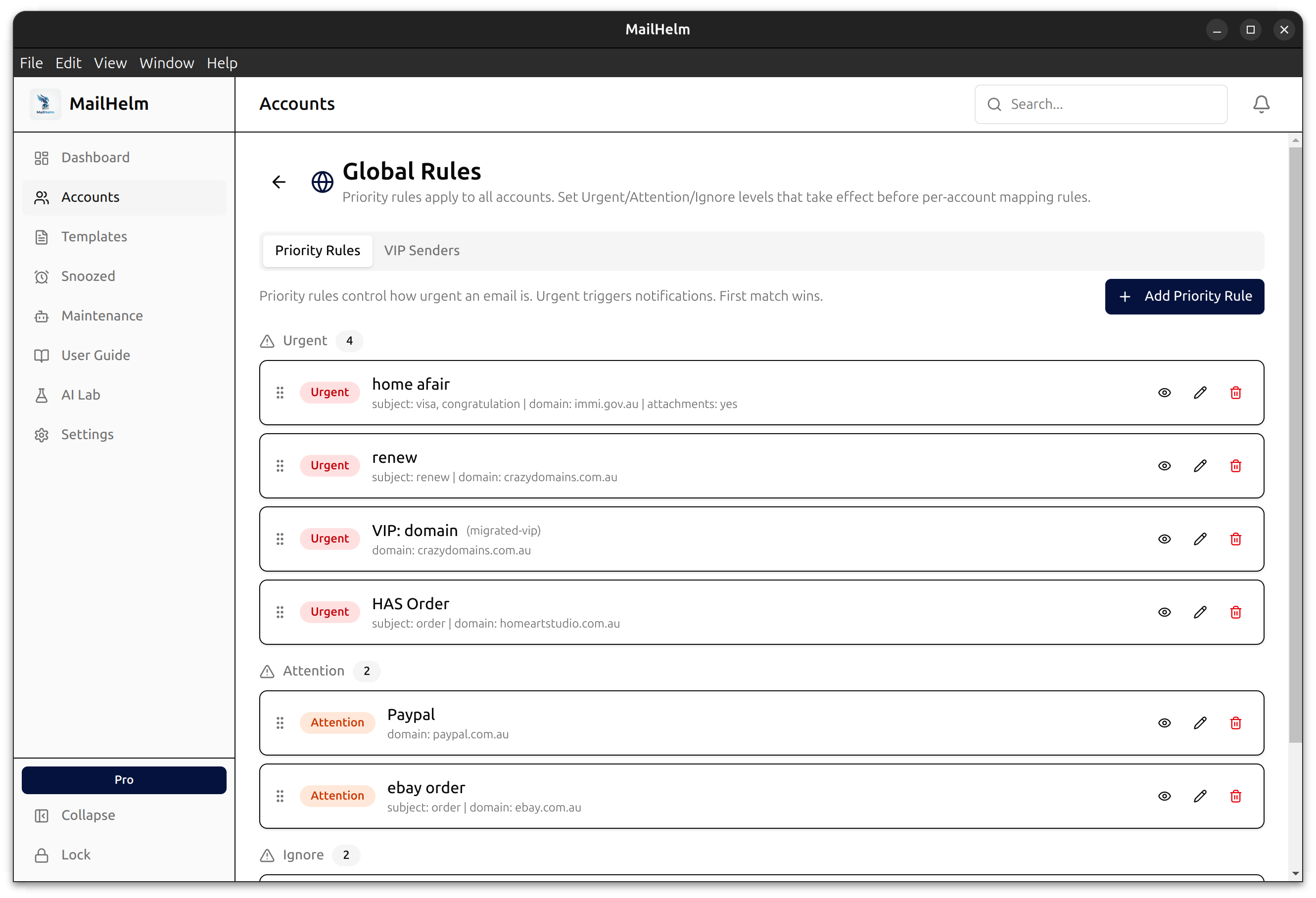 Dual-Track Classification Engine